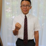 ▽古川友暉さん（野沢北２年）　囲碁部門の出場。初の全国大会出場で緊張はあるが、「全国の強い人と対戦できるので楽しみ」。