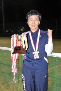 さ・テニスで日本一の片桐さん
